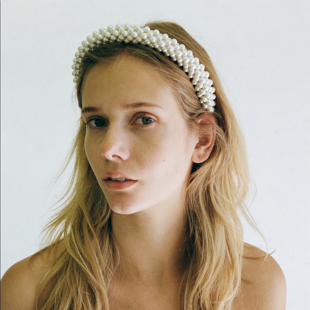 Shrimps Antonia Faux Pearl Headband